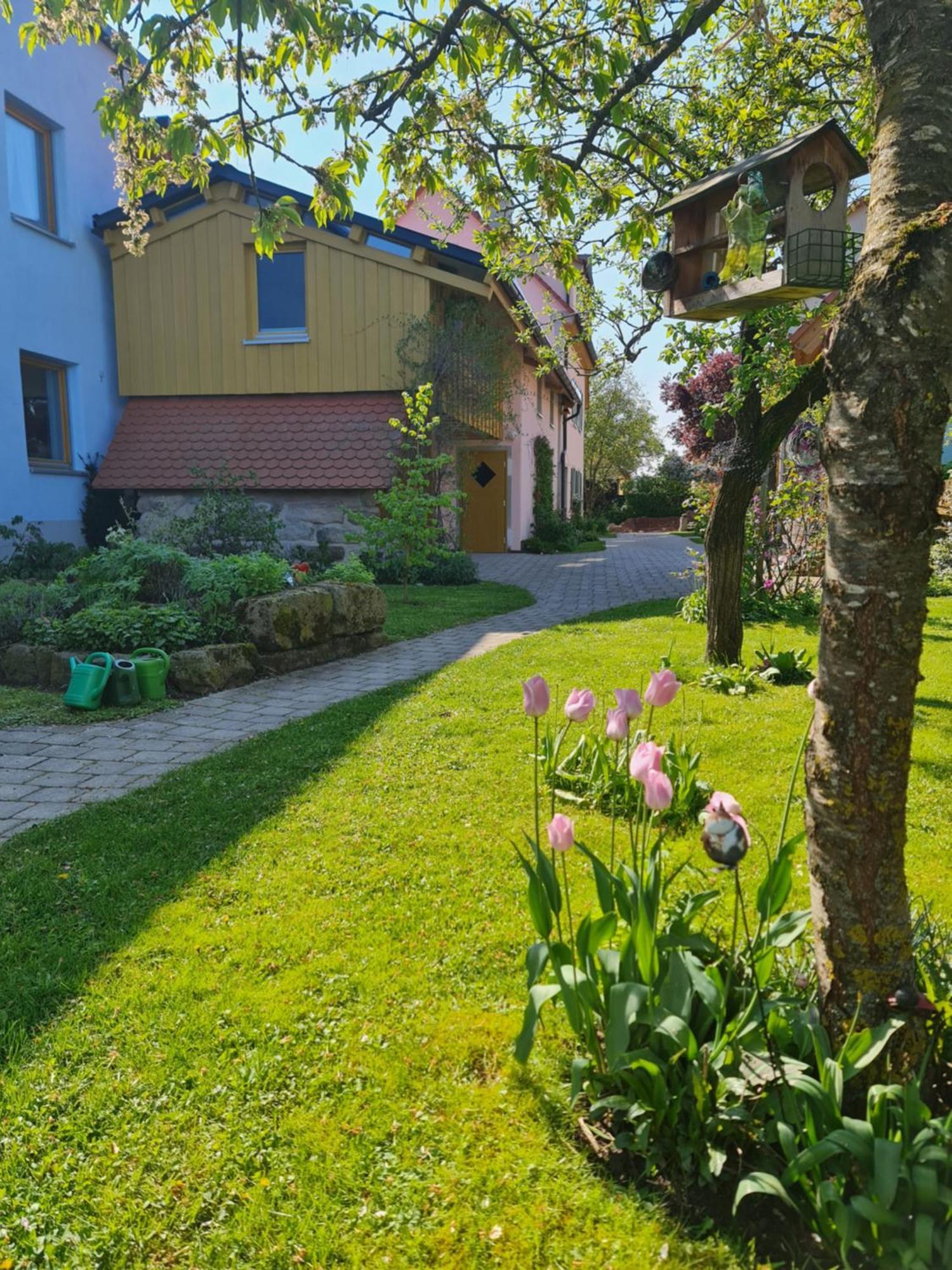 Ferienwohnung Wiesenhof Neuhof an der Zenn Exterior foto